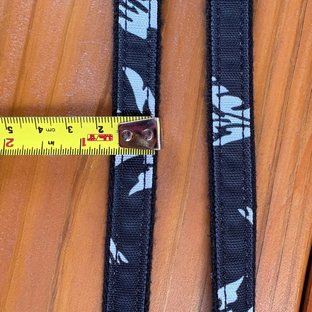 2 Vera Bradley Dog Leashes Size Small, Glass Vines Print, Black and White